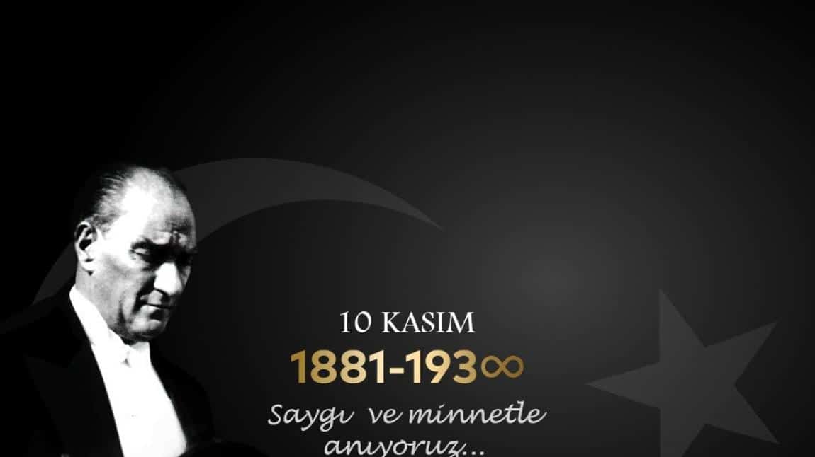 10 Kasım Atatürk'ü anma 